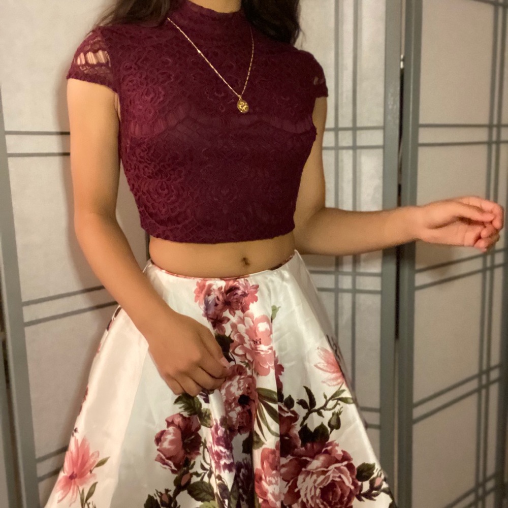 City Studio Semi-Formal Top and Skirt